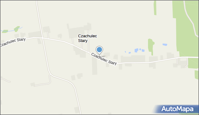 Czachulec Stary, Czachulec Stary, mapa Czachulec Stary