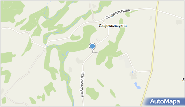 Czajewszczyzna, Czajewszczyzna, mapa Czajewszczyzna