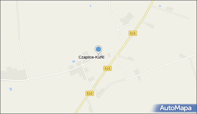 Czaplice-Kurki, Czaplice-Kurki, mapa Czaplice-Kurki