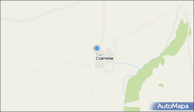 Czarnków gmina Legnickie Pole, Czarnków, mapa Czarnków gmina Legnickie Pole