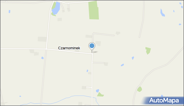 Czarnominek, Czarnominek, mapa Czarnominek