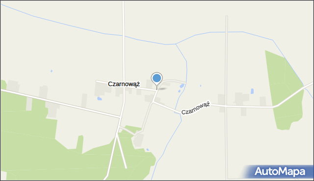 Czarnowąż, Czarnowąż, mapa Czarnowąż