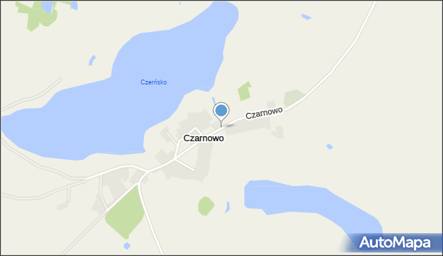 Czarnowo gmina Kozielice, Czarnowo, mapa Czarnowo gmina Kozielice