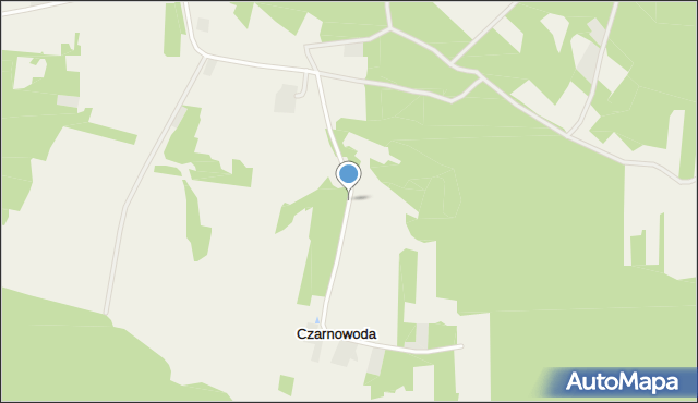 Czarnowoda, Czarnowoda, mapa Czarnowoda