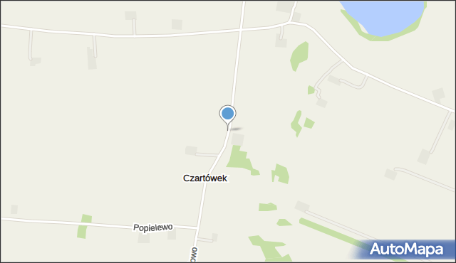 Czartówek, Czartówek, mapa Czartówek