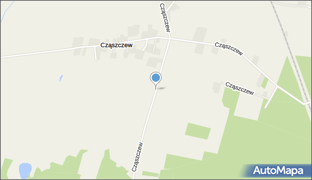 Cząszczew, Cząszczew, mapa Cząszczew