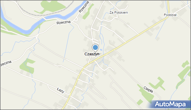 Czaszyn, Czaszyn, mapa Czaszyn