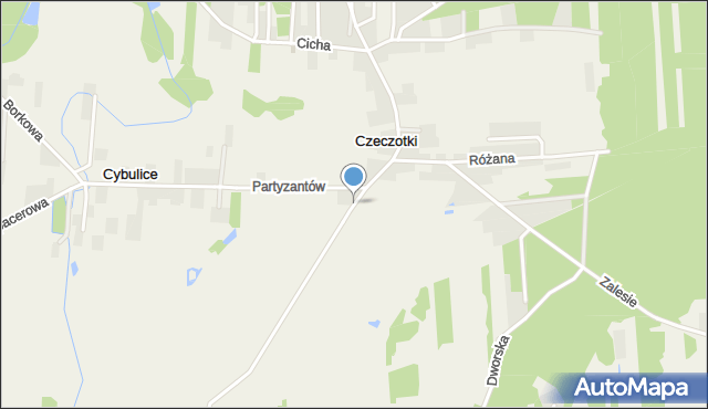 Czeczotki, Czeczotki, mapa Czeczotki