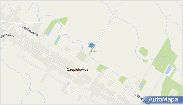 Czepielowice, Czepielowice, mapa Czepielowice