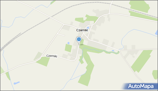 Czerniki gmina Kętrzyn, Czerniki, mapa Czerniki gmina Kętrzyn