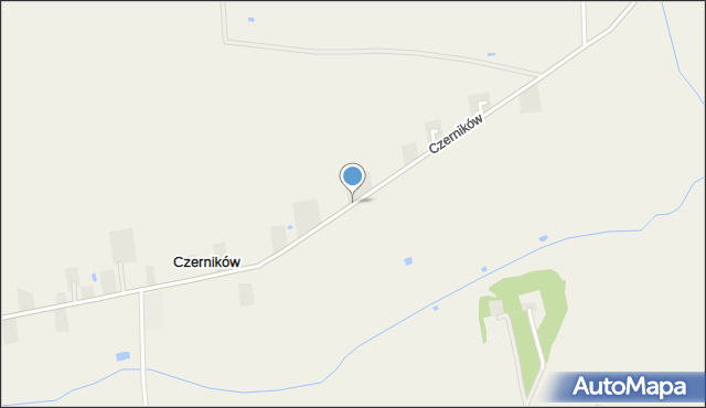 Czerników gmina Piątek, Czerników, mapa Czerników gmina Piątek