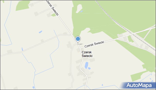 Czersk Świecki, Czersk Świecki, mapa Czersk Świecki