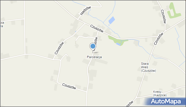 Czuszów, Czuszów, mapa Czuszów