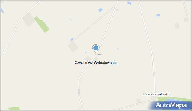 Czyczkowy, Czyczkowy-Wybudowanie, mapa Czyczkowy