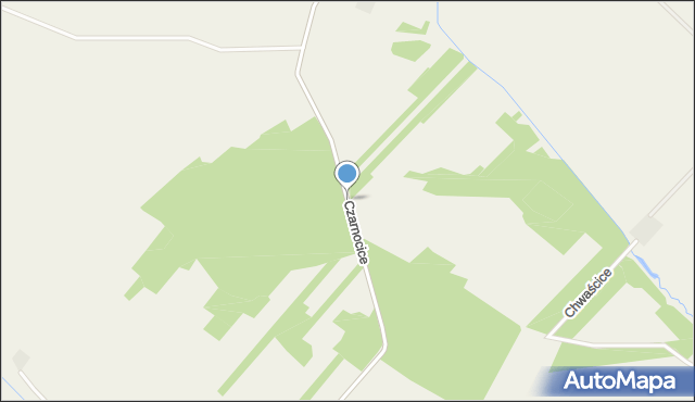 Gozna, Czarnocice, mapa Gozna