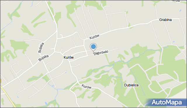 Bochnia, Dąbrówki, mapa Bochni