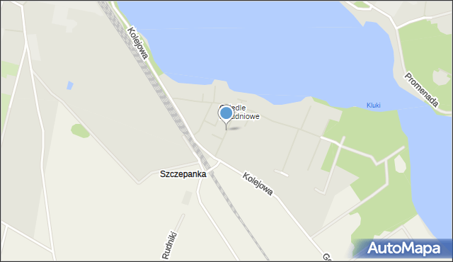 Choszczno, Dawna 9 Maja, mapa Choszczno