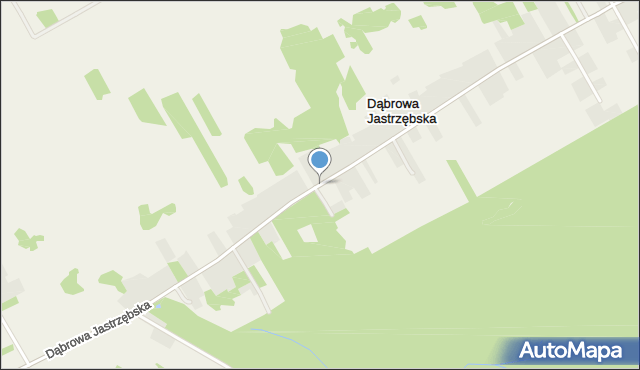 Dąbrowa Jastrzębska, Dąbrowa Jastrzębska, mapa Dąbrowa Jastrzębska