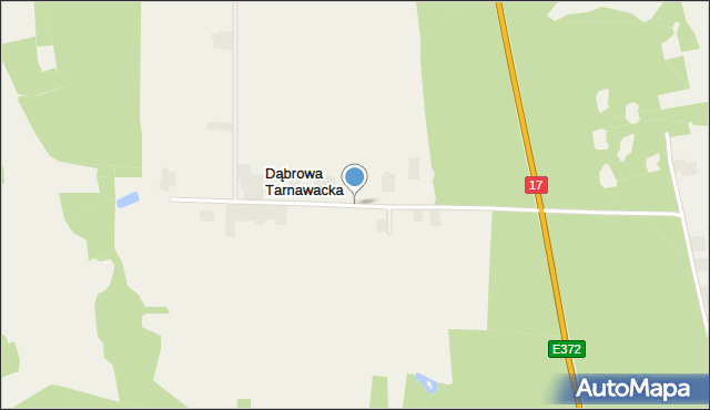 Dąbrowa Tarnawacka, Dąbrowa Tarnawacka, mapa Dąbrowa Tarnawacka