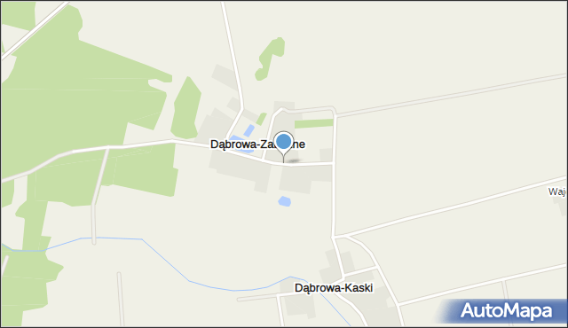 Dąbrowa-Zabłotne, Dąbrowa-Zabłotne, mapa Dąbrowa-Zabłotne