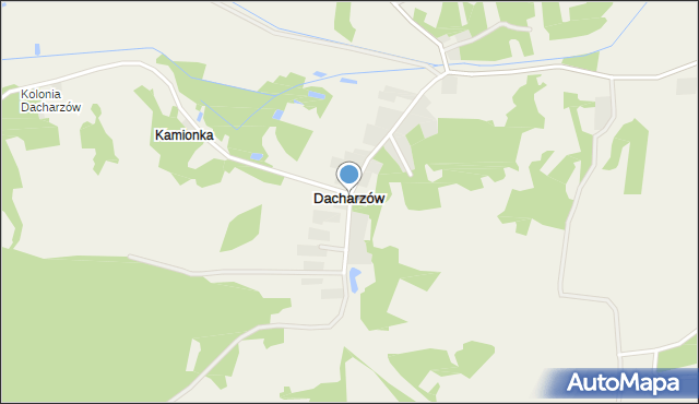 Dacharzów, Dacharzów, mapa Dacharzów