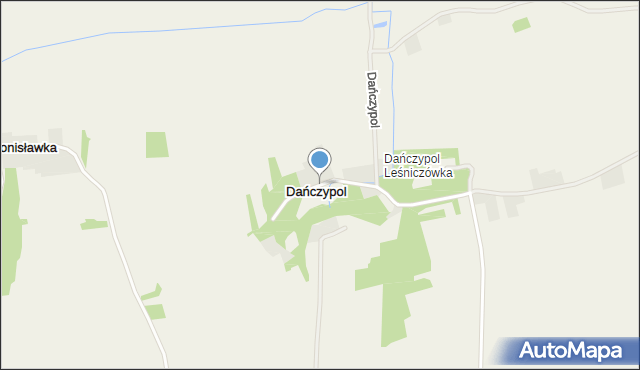 Dańczypol, Dańczypol, mapa Dańczypol