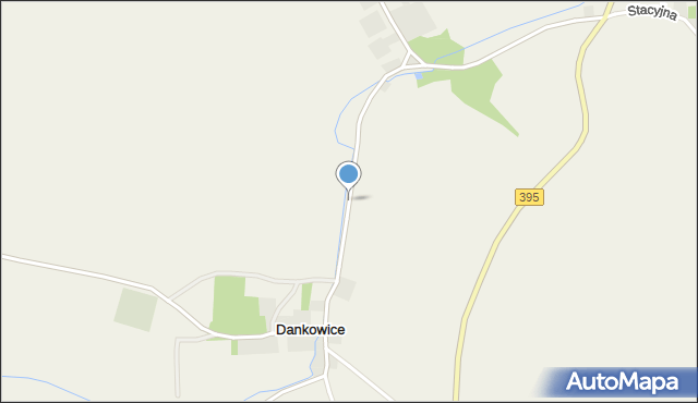 Dankowice gmina Strzelin, Dankowice, mapa Dankowice gmina Strzelin