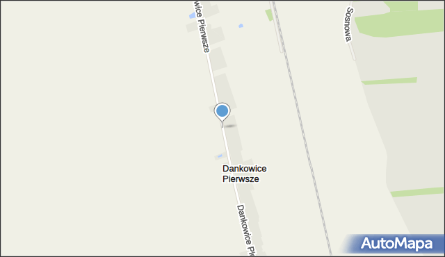 Dankowice Pierwsze, Dankowice Pierwsze, mapa Dankowice Pierwsze