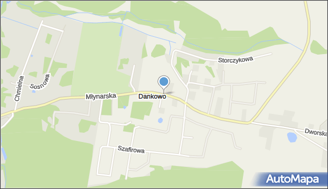 Dankowo, Dankowo, mapa Dankowo