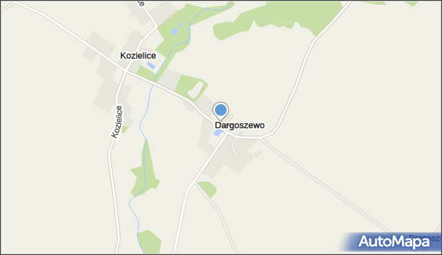 Dargoszewo, Dargoszewo, mapa Dargoszewo