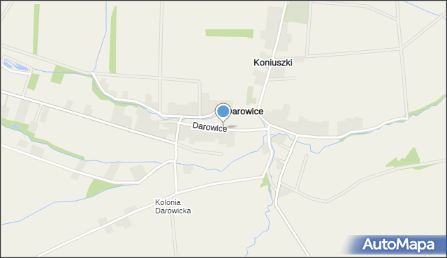 Darowice, Darowice, mapa Darowice