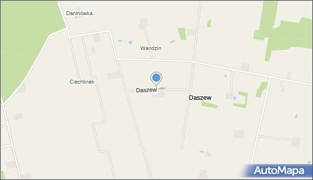 Daszew, Daszew, mapa Daszew