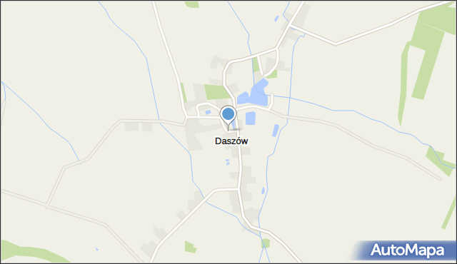 Daszów, Daszów, mapa Daszów