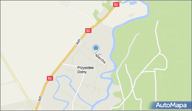 Dobre Miasto, Dawna Świerczewskiego Karola, gen., mapa Dobre Miasto