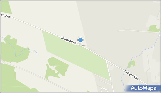 Dobrzany powiat stargardzki, Dawna Armii Czerwonej, mapa Dobrzany powiat stargardzki