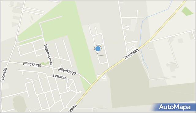 Inowrocław, Daleka, mapa Inowrocławia