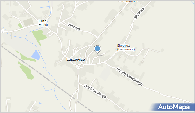 Luszowice gmina Chrzanów, Dawna , mapa Luszowice gmina Chrzanów