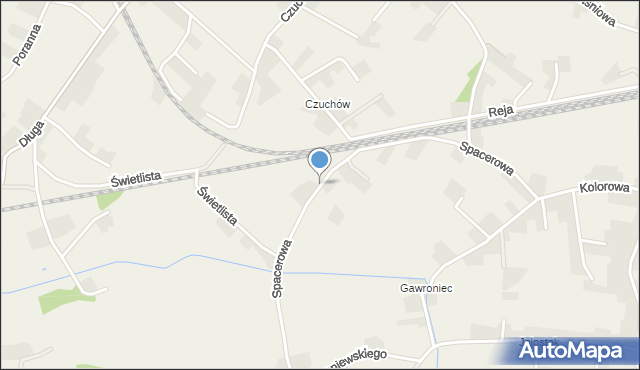 Mnich, Dawna Świerczewskiego Karola, gen., mapa Mnich