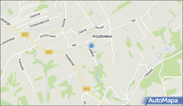 Pszów, Daleka, mapa Pszów