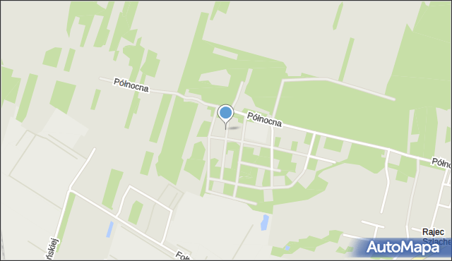 Radom, Dąbkowskiego Witolda, mapa Radomia