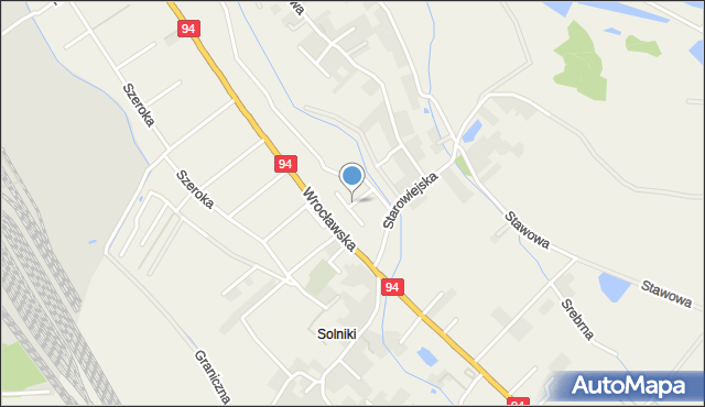 Radwanice gmina Siechnice, Dawna Wańkowicza Melchiora, mapa Radwanice gmina Siechnice