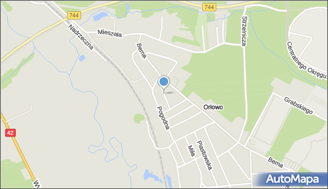 Starachowice, Dawna Szaszki, mapa Starachowic