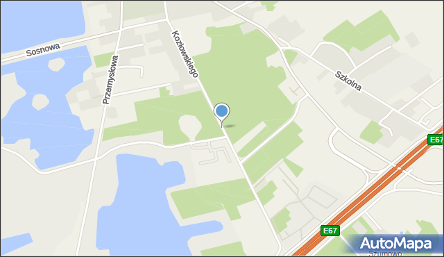 Szumowo powiat zambrowski, Dawna Podedwornego Bolesława, mapa Szumowo powiat zambrowski