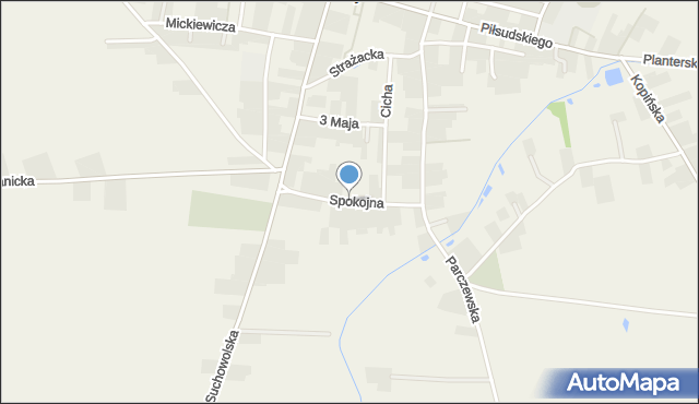 Wohyń, Dawna 22 Lipca, mapa Wohyń