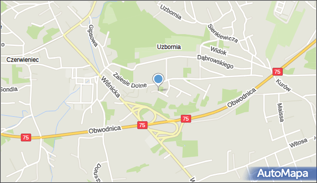 Bochnia, Dembowskiego Edwarda, mapa Bochni