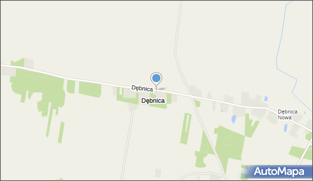 Dębnica gmina Kazanów, Dębnica, mapa Dębnica gmina Kazanów