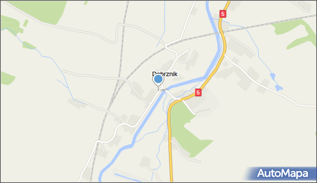 Dębrznik, Dębrznik, mapa Dębrznik