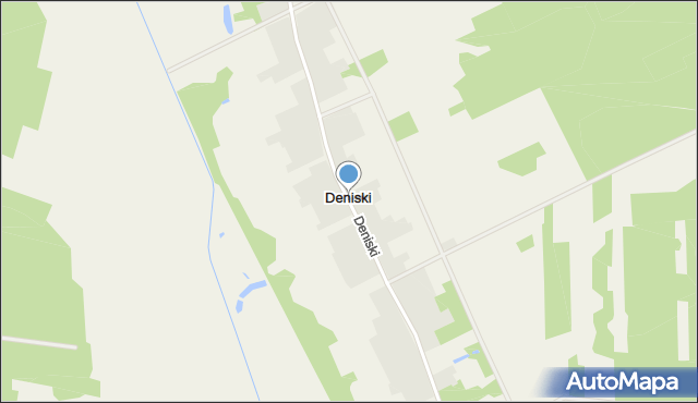 Deniski, Deniski, mapa Deniski