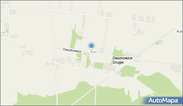 Deszkowice Drugie, Deszkowice Drugie, mapa Deszkowice Drugie