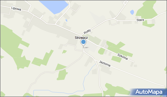 Strzepcz, Derdowskiego Hieronima, mapa Strzepcz